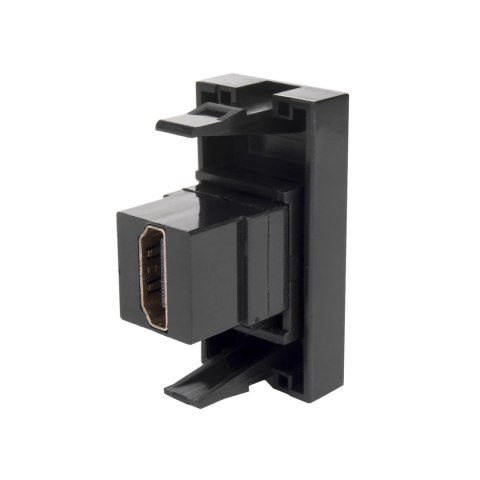 Gniazdo HDMI Maclean, pojedyncze, czarne, MCE720B Gniazdo HDMI Maclean, pojedyncze, czarne, MCE720B