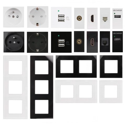 Gniazdo HDMI Maclean, pojedyncze, czarne, MCE720B Gniazdo HDMI Maclean, pojedyncze, czarne, MCE720B