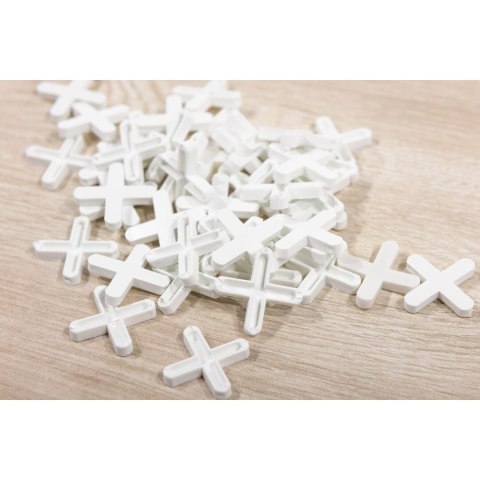 Krzyżyki dystansowe 2.0 mm, 200 szt. Krzyżyki dystansowe 2.0 mm, 200 szt.