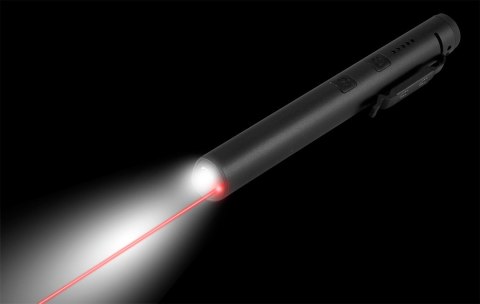 Lampa inspekcyjna 450 lm COB LED + laser + UV + latarka 4 w 1 Lampa inspekcyjna 450 lm COB LED + laser + UV + latarka 4 w 1