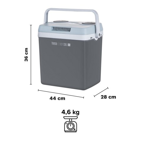 Lodówka turystyczna Teesa z funkcją grzania 25L