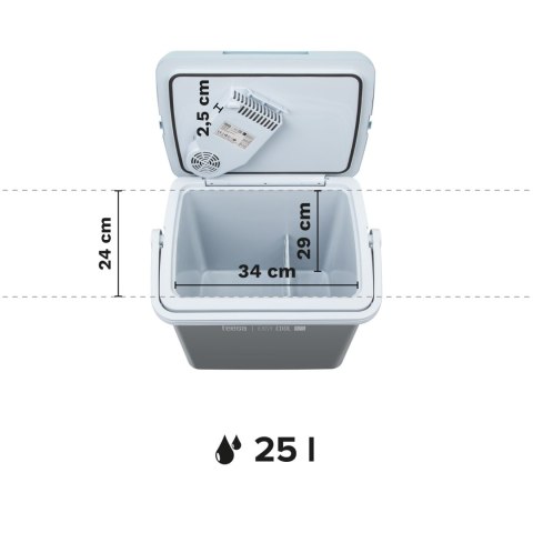 Lodówka turystyczna Teesa z funkcją grzania 25L