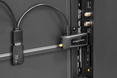 Tuner DVB-T2 HEVC H.265 mini na HDMI