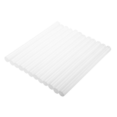 Wkłady klejowe 11 mm, przezroczyste, 12 szt. Wkłady klejowe 11 mm, przezroczyste, 12 szt.