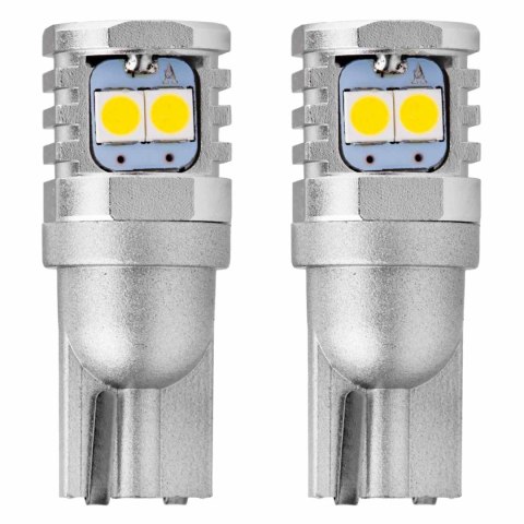 Żarówki led canbus 3030 6smd t10 w5w w10w white 12v 24v amio-02801 Żarówki led canbus 3030 6smd t10 w5w w10w white 12v 24v amio-02801