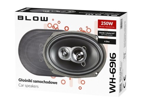 0949# Głośnik blow wh-6916 6x9" 3way komplet samochodowy 0949# Głośnik blow wh-6916 6x9" 3way komplet samochodowy