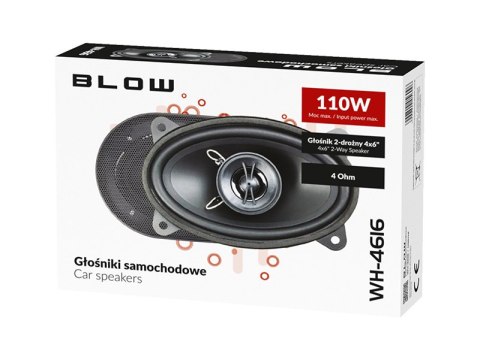 0960# Głośnik blow wh-4616 4x6" 2way komplet samochodowy