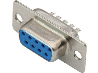 1695# D-sub db 9(f) gniazdo lutowane na kabel