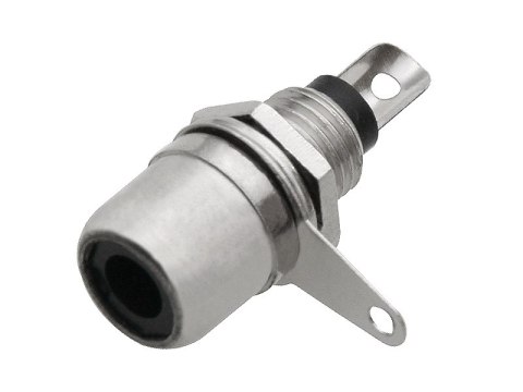 2232# Gniazdo rca montażowe do obudowy czarne 2232# Gniazdo rca montażowe do obudowy czarne