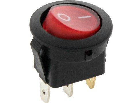 3904# Przełącznik podświetlany okrągły 12v czerwony 3904# Przełącznik podświetlany okrągły 12v czerwony