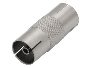 5974# Przejście antenowe: gniazdo-gniazdo metal