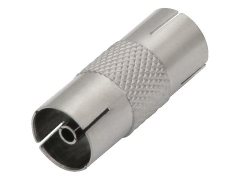 5974# Przejście antenowe: gniazdo-gniazdo metal