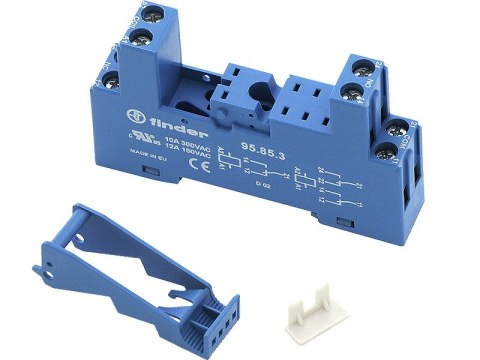 9239# Gniazdo przekaźnika 95.85.3 finder szyna 9239# Gniazdo przekaźnika 95.85.3 finder szyna