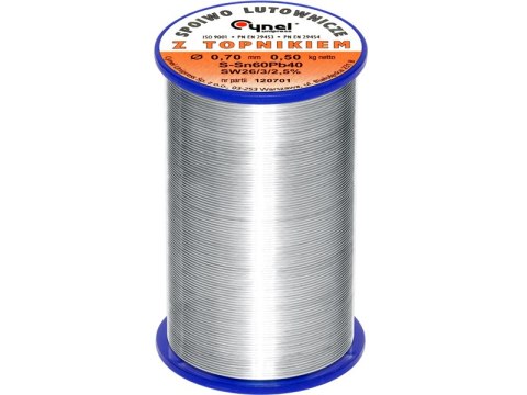 9400# Cyna 0,70/500g/spoiwo lc60-sw26 cynel 9400# Cyna 0,70/500g/spoiwo lc60-sw26 cynel