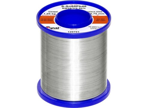 9401# Cyna 0,70/ 1kg/spoiwo lc60-sw26 cynel 9401# Cyna 0,70/ 1kg/spoiwo lc60-sw26 cynel