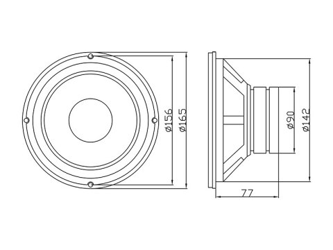 9535# Głośnik blow gdn16 8ohm