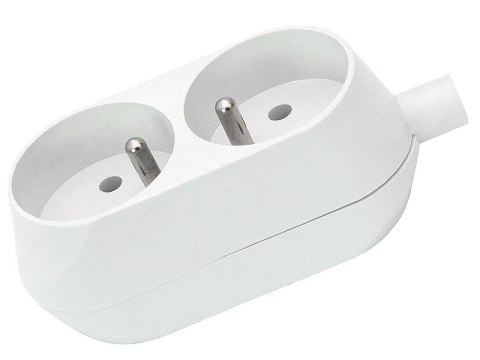 9575# Gniazdo gn-270 2-gniazda z uziemieniem białe 9575# Gniazdo gn-270 2-gniazda z uziemieniem białe