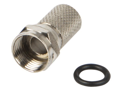 1150# Wtyk sat "f" rg6/6,5mm/20mm+uszczelka f-m09