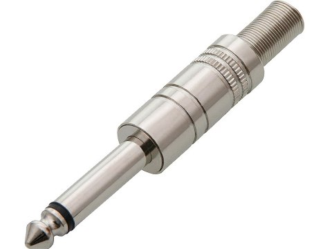 1181# Wtyk jack 6,3 mono metal 1181# Wtyk jack 6,3 mono metal