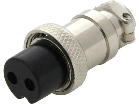 20-099# Wtyk cb mikrofonowy 2pin na kabel