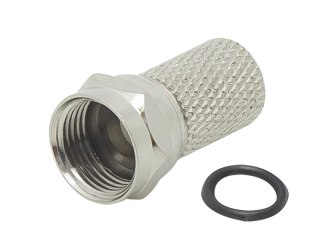 2836# Wtyk sat "f" rg6/6,5mm/22mm z uszczelką cu f-m02