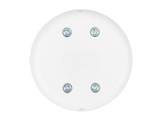 8034# Przełącznik przelotowy nożny biały 2a