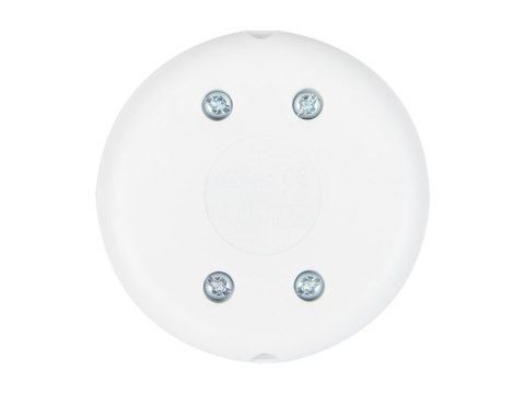 8034# Przełącznik przelotowy nożny biały 2a