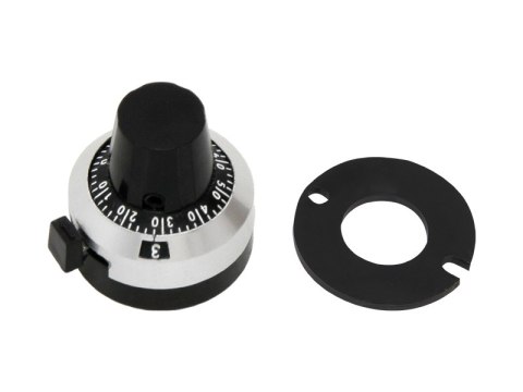 8396# Gałka pokrętło z licznikiem 10obrotów 3590