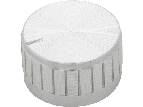8791# Gałka potencjometru srebrna średnica30mm 8791# Gałka potencjometru srebrna średnica30mm