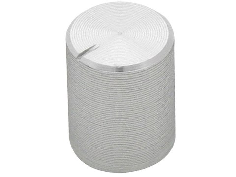 8792# Gałka potencjometru srebrna średnica10mm