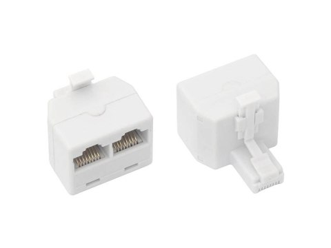 8795# Rozgałęziacz telefoniczny wtyk-2gniazda mod 8p8c