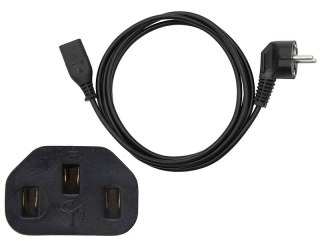 9711# Przyłącze sn-32 komputerowe 2,0m czarne (pl)