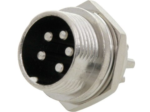 24-769# Gniazdo cb mikrofonowe 5pin do obudowy 24-769# Gniazdo cb mikrofonowe 5pin do obudowy