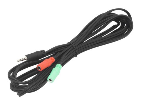 3419# Rozgałęźnik jack:wtyk 3,5 4polowy-2xgn. 3,5 3419# Rozgałęźnik jack:wtyk 3,5 4polowy-2xgn. 3,5