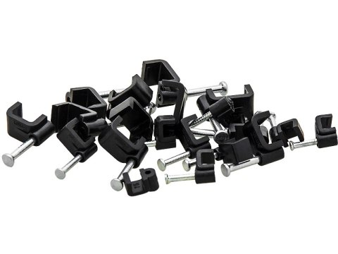 42-008# Uchwyt kabla 10/5mm czarny płaski 42-008# Uchwyt kabla 10/5mm czarny płaski