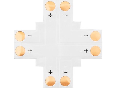 4882# Konektor do taśm led typu "+" 8mm 2pin 4882# Konektor do taśm led typu "+" 8mm 2pin