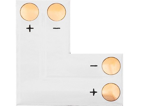 4909# Konektor do taśm led typu "l" 10mm 2pin 4909# Konektor do taśm led typu "l" 10mm 2pin