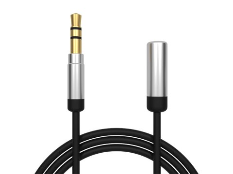 91-280# Przedłużacz jack 3,5mm 2,5m prosty hq 91-280# Przedłużacz jack 3,5mm 2,5m prosty hq