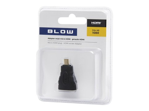 92-105# Przejście hdmi wtyk micro - hdmi gniazdo 92-105# Przejście hdmi wtyk micro - hdmi gniazdo