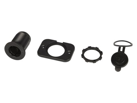 97-874# Gniazdo zapalniczki samochodowej 1xhermetyczne12/24v montaż poprzez wywiercenie