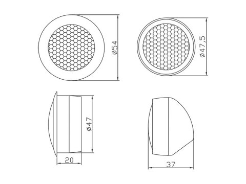 30-591# Głośniki wysokotonowe blow tw-23