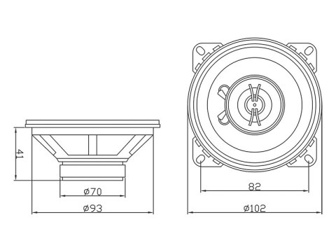 30-601# Głośnik blow s-100 4ohm