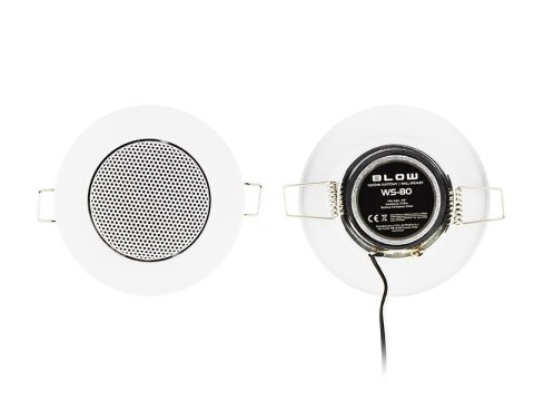 30-714# Głośnik sufitowy ws-80 50mm 5w/8ohm biały
