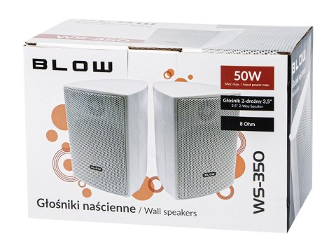 30-732# Głośnik naścienny 95x130x115 3,5" ws-350ws-350