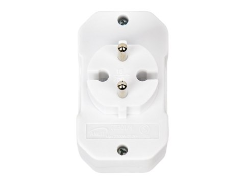 3827# Rozgałęźnik r-4 4gn bez uziemienia płaskie