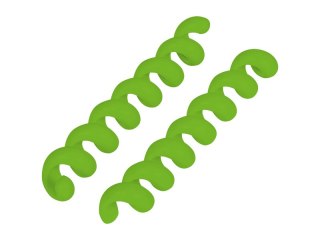 42-113# Organizer kabli - elastyczna sprężyna zielony