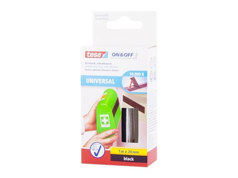 4399# Rzep w taśmie czarny 1m x 20mm tesa 4399# Rzep w taśmie czarny 1m x 20mm tesa