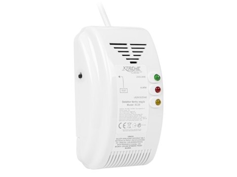 50-614# Detektor czujnik czadu xc25 230v