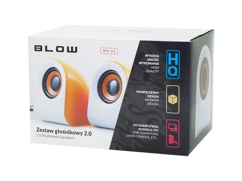 66-376# Głośniki komputerowe 2.0 ms-25" 66-376# Głośniki komputerowe 2.0 ms-25"
