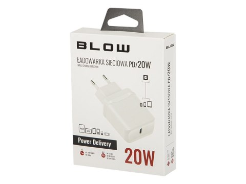 76-009# Ładowarka sieciowa gniazdo usb-c pd 20w